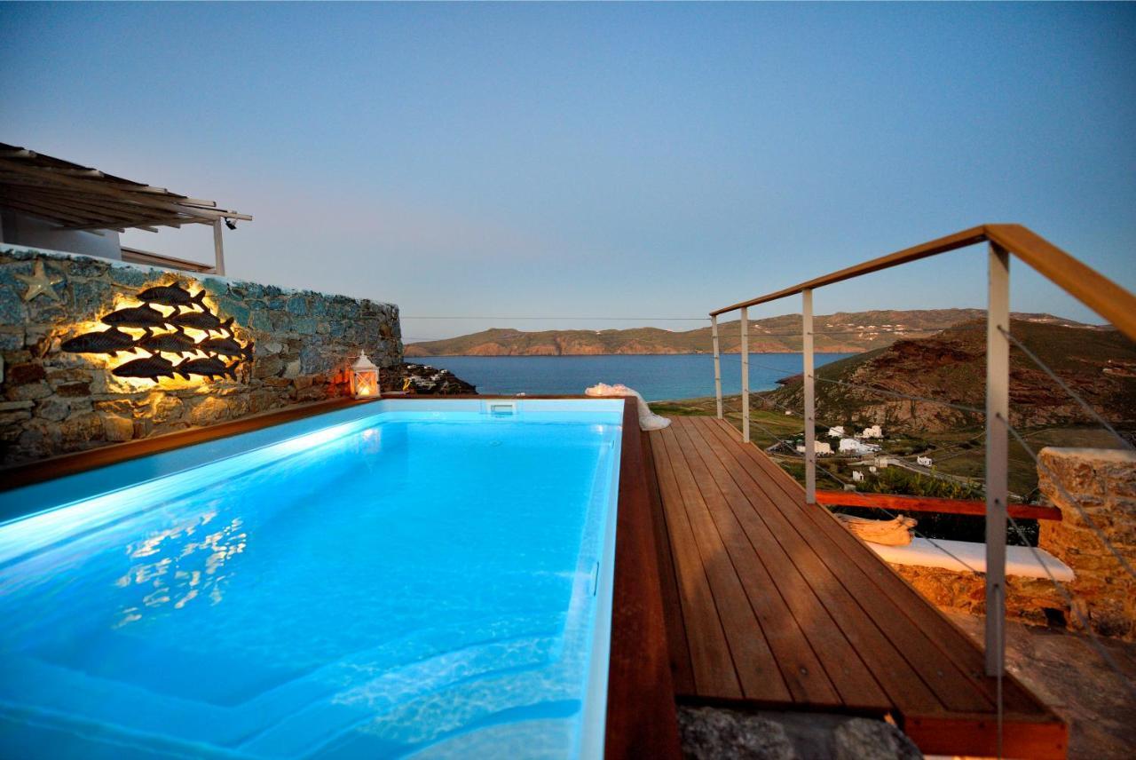 Villa Princess 6 Private With Pool Panormos Beach Eksteriør bilde